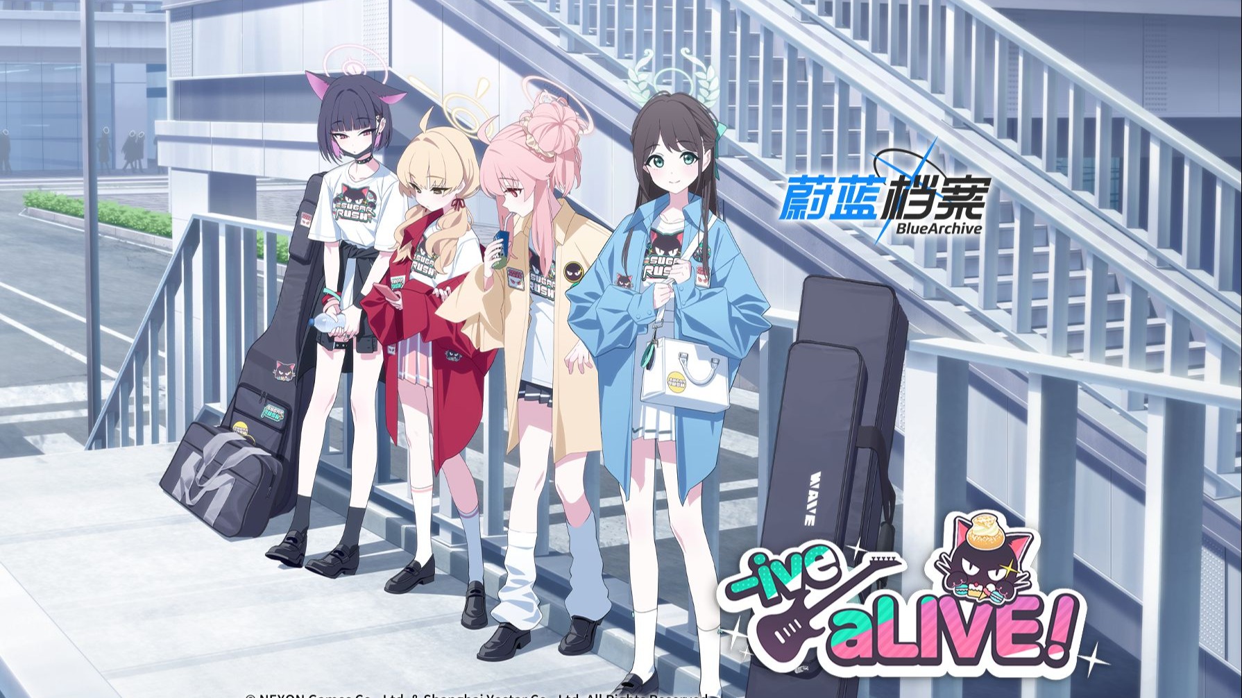 《蔚蓝档案》限时活动【-ive aLIVE】介绍PV
