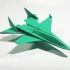 普通的折纸飞机早就不流行了，现在是折F14战斗机的年代！