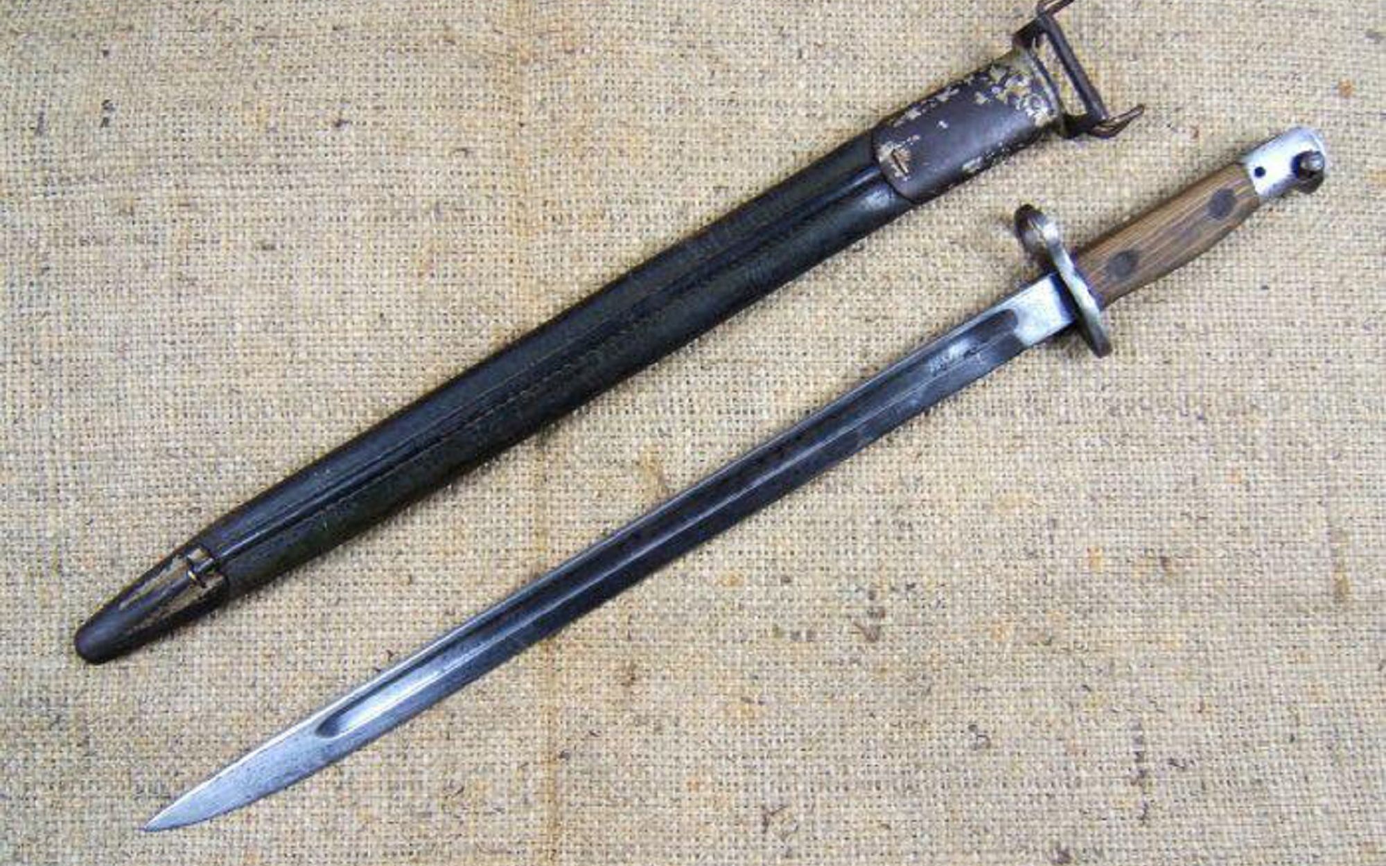 大名鼎鼎的英国刺刀竟然仿效日本刺刀设计