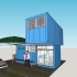 用两个集装箱也能搭建一个小家，你愿意住这样的集装箱住宅吗？