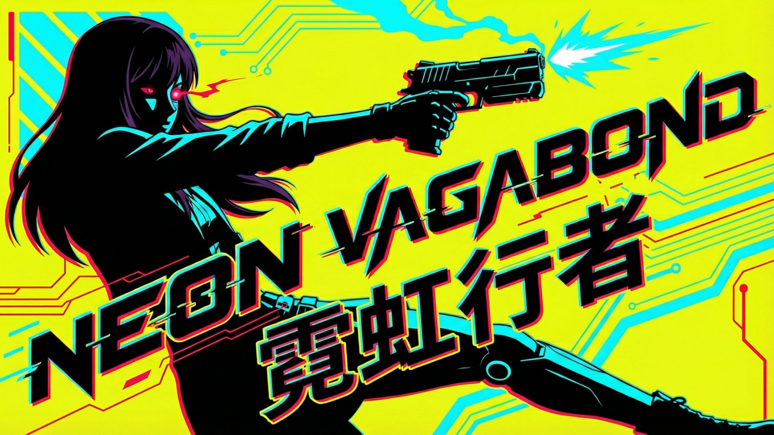 首部自制赛博朋克 Ai 短片（持续更新中） - 霓虹行者【B站AI创作大赛-开放赛道】