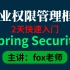 2天快速入门Spring Security2021最新版，Java企业权限首选框架