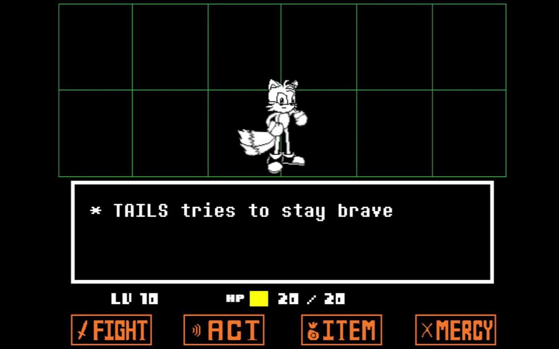 undertale tails fight[fanmade]