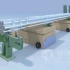 钢管运输捆绑生产线三维动画-钢管生产工艺三维动画-自动化生产线三维动画-上海三维制作公司