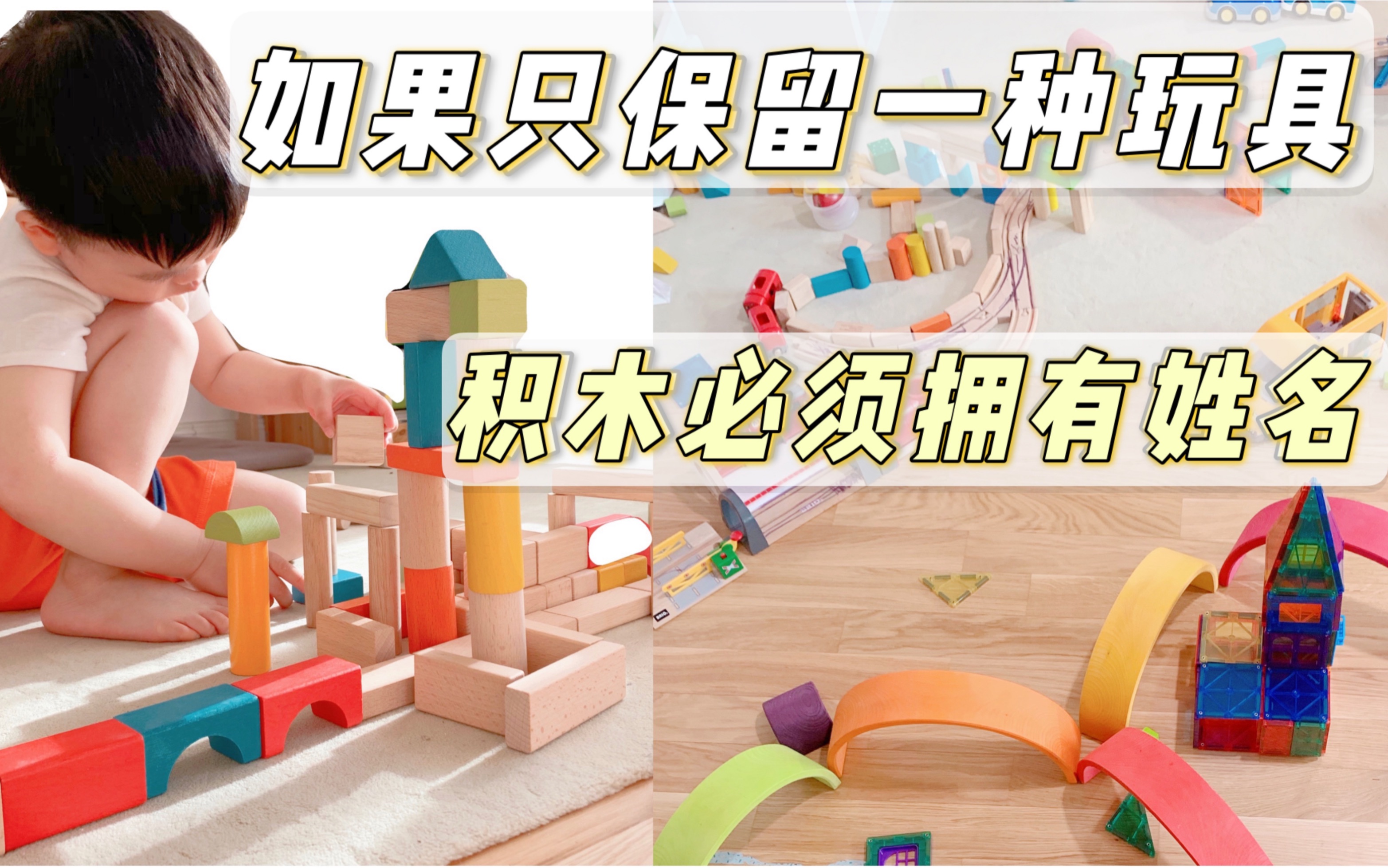 如果只保留一种玩具，积木必须拥有姓名