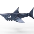 【折纸】鲨鱼 Origami Shark（Fernando Gilgado）