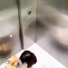 狗狗尿在电梯，女子一系列操作引人称赞 #素质感人 #点赞点赞