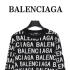 终于知道高仿Balenciaga/巴黎世家23Fw 弹幕字母提花毛衣