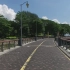 跑步机实景视频、健身车实景视频、景色漂亮的深圳湾公园