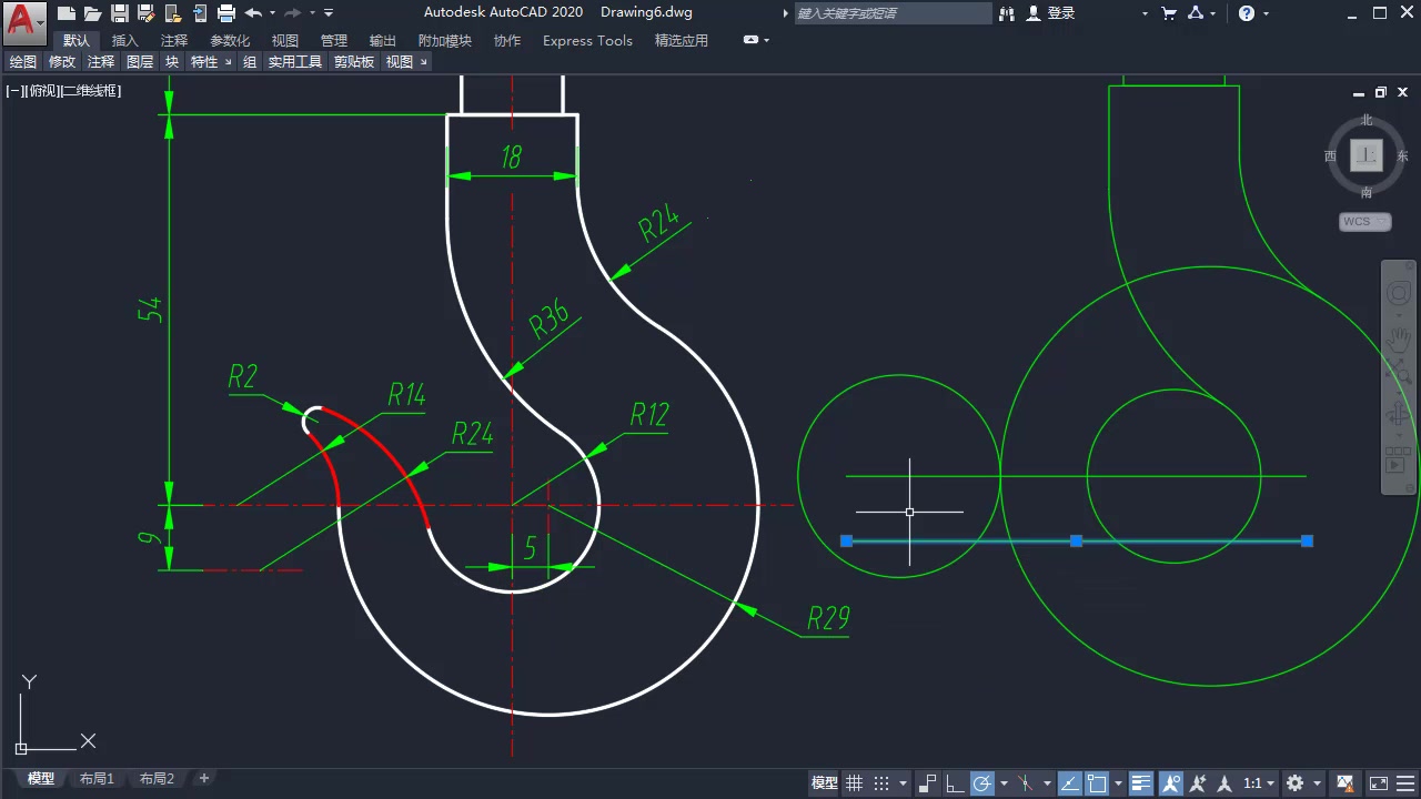 CAD中的经典图形 吊钩 这题每个学员都曾遇到过 你会画吗