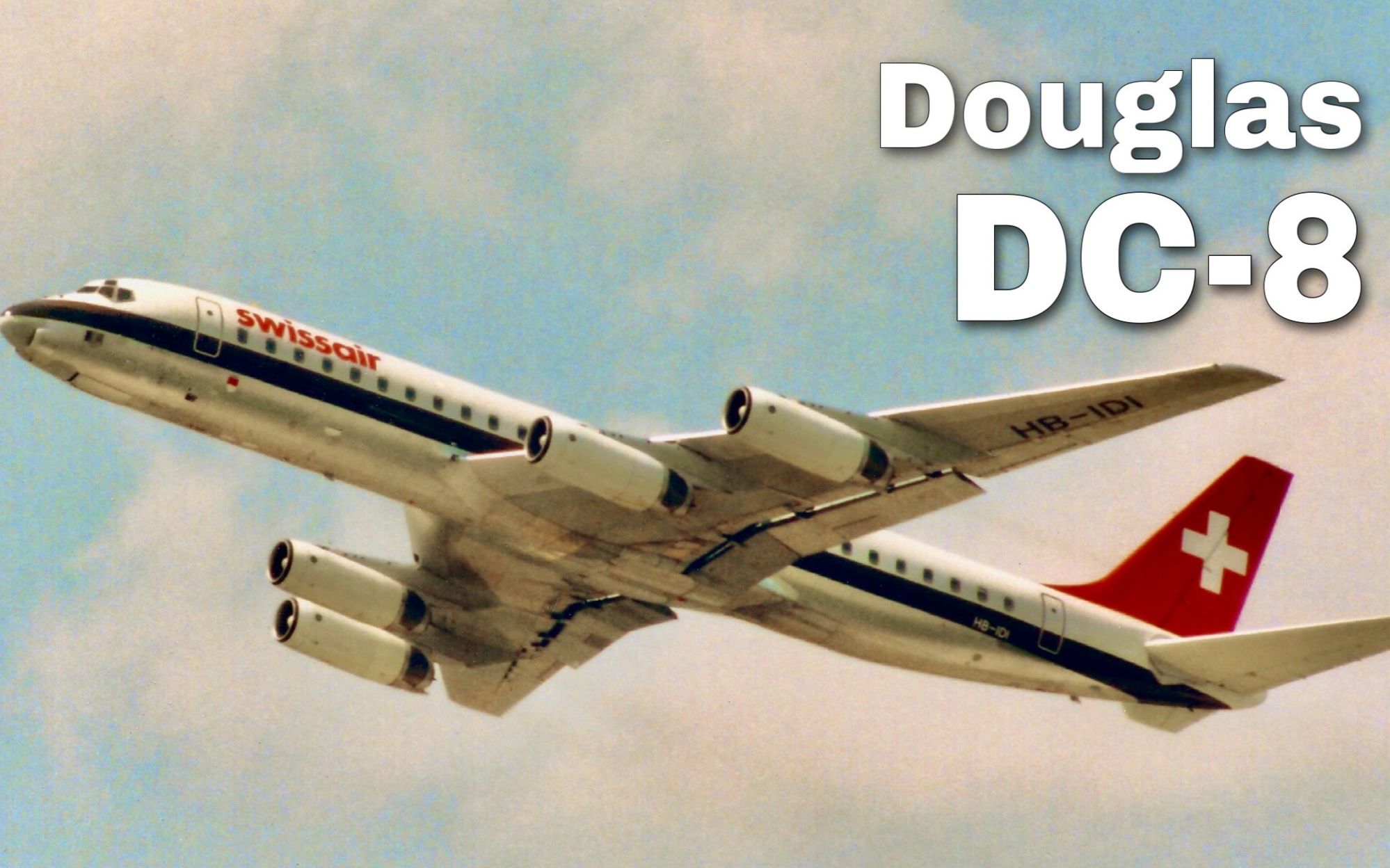 skyships双语美式营销典范道格拉斯dc8世界上第一架突破音障的客机