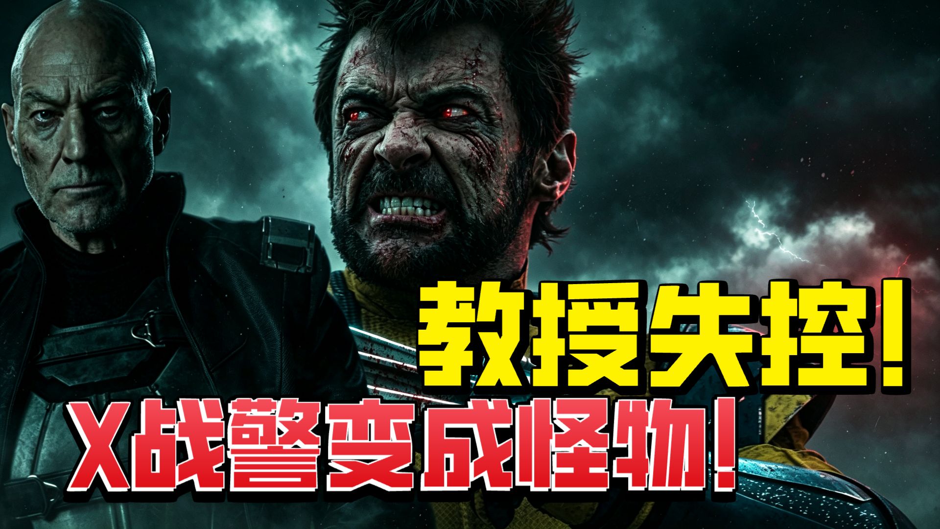 X教授完全变异！X战警变成怪物全面失控！