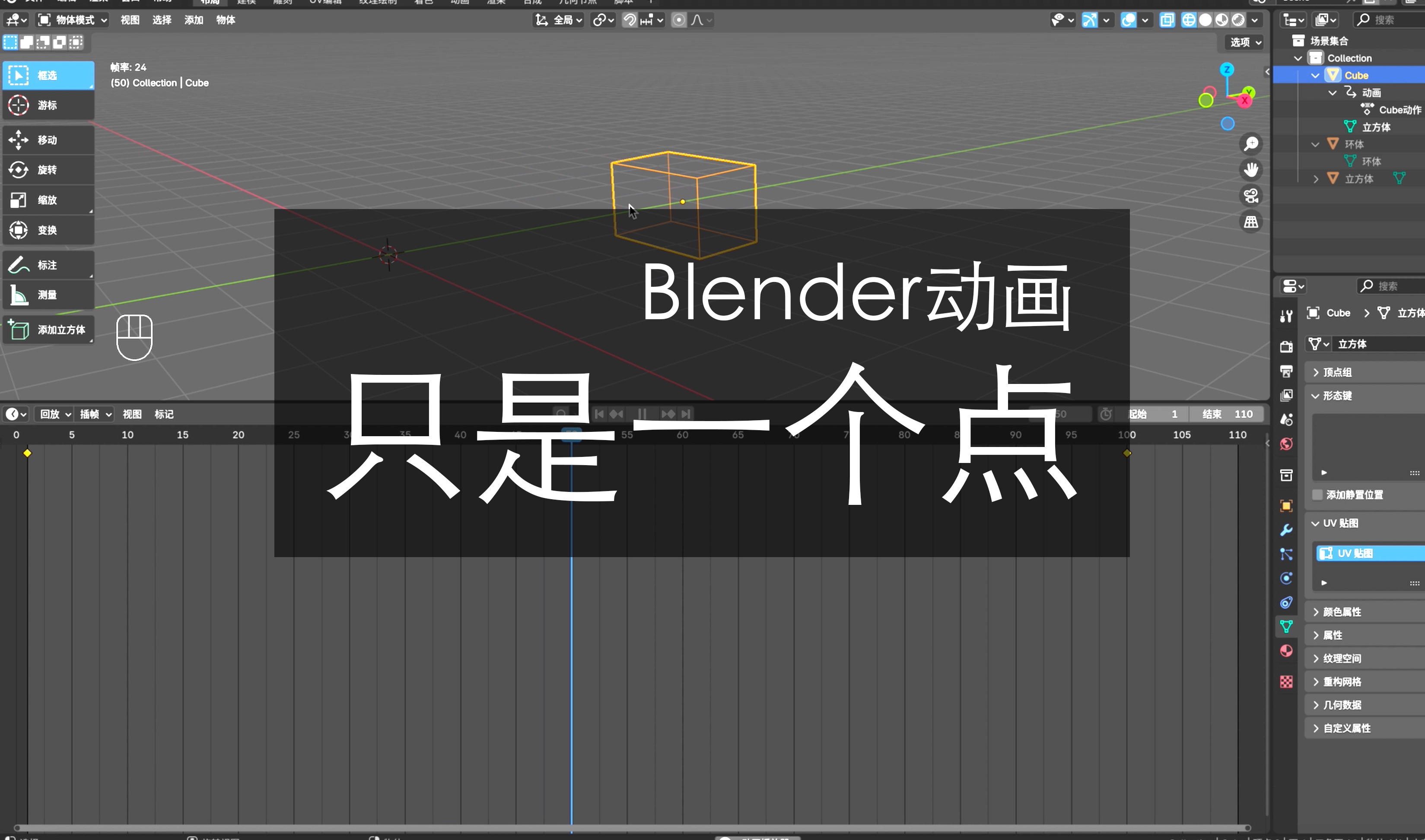 004 只是一个点 | Blender