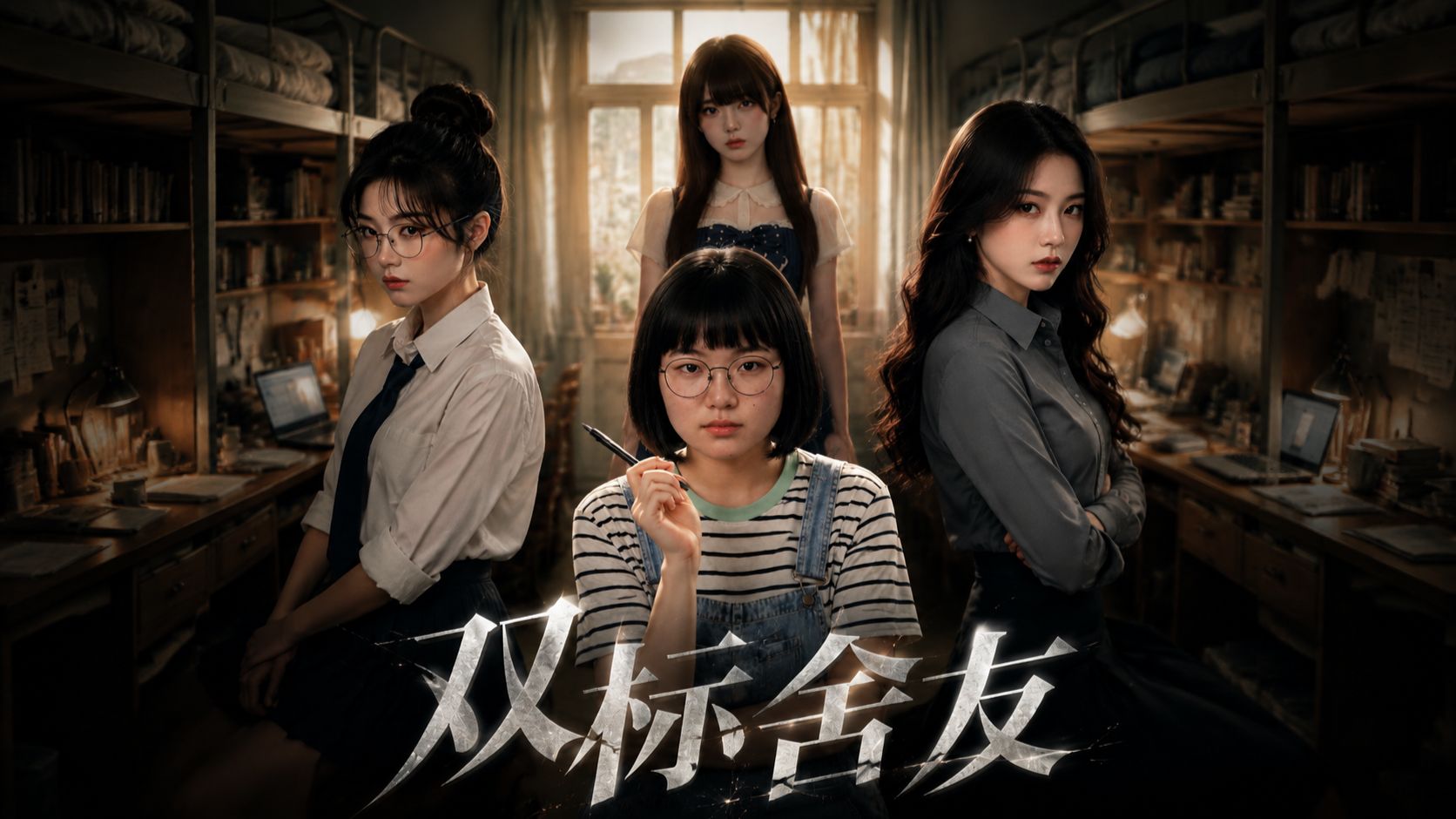 《第二集》：白嫖小组作业被拒，极品室友当场破防，在学校没人拿你当大小姐!【AI全民制作人】