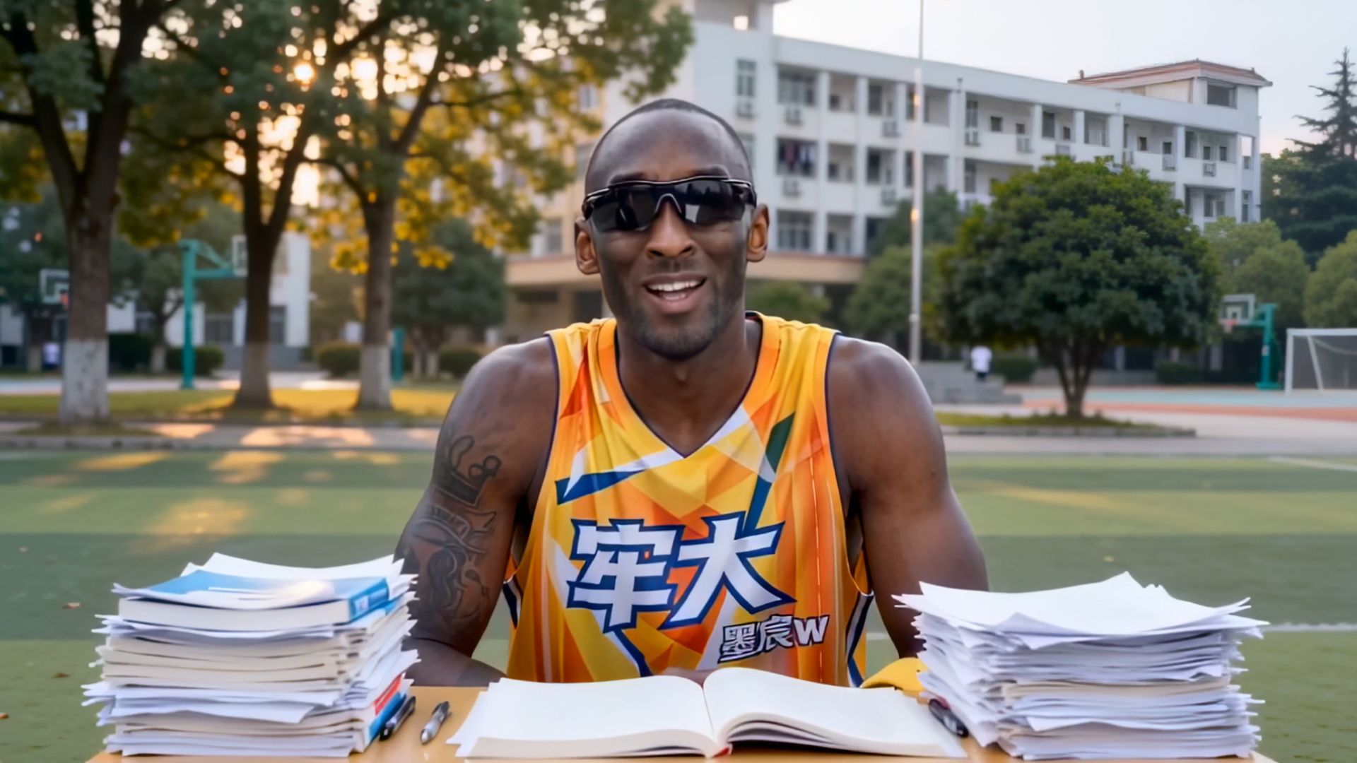 科比祝福学子！