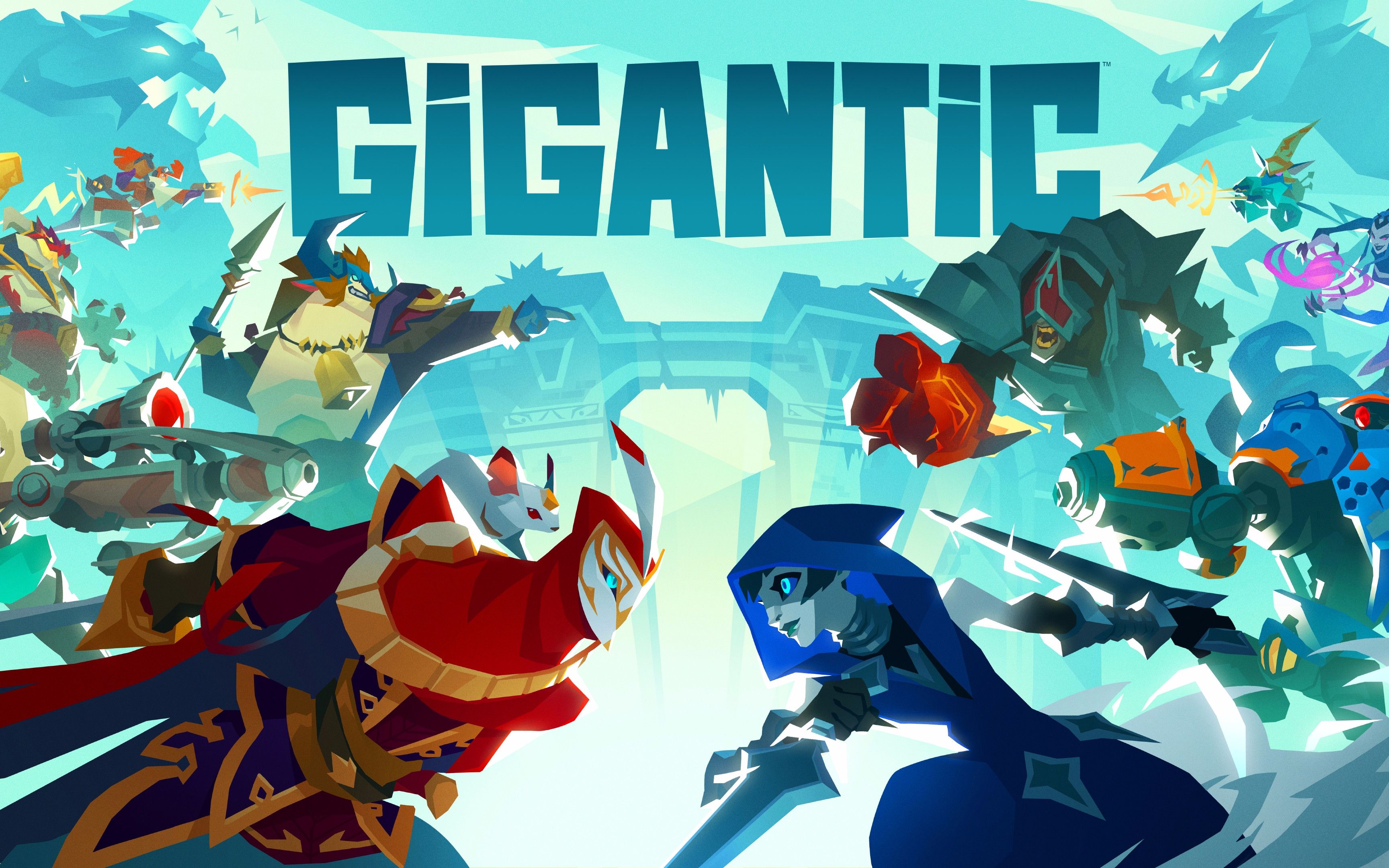 【深月】《巨兽战争gigantic》精选8分钟,你不能错过的5v5竞技游戏