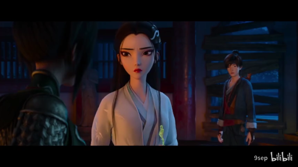 《白蛇缘起》3人 2女1男 中文配音 视频配音素材 消音素材（10）