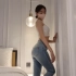 【Evelyn】韩国模特的低腰紧身牛仔裤lookbook - Jeans Lookbook