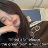 【Hearts2Hearts】i filmed a timelapse in the greenroom @ musicbank