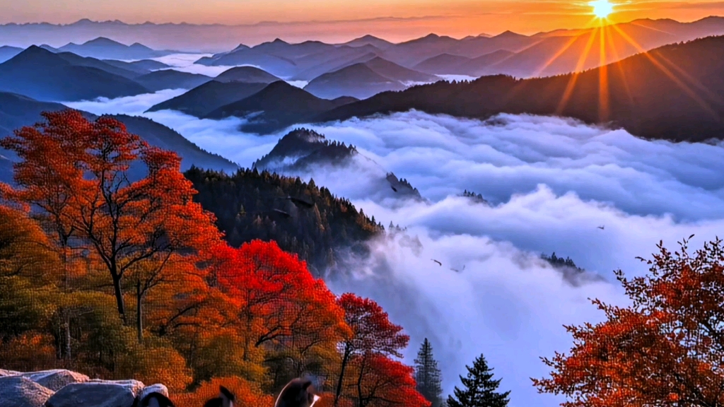 山顶风景素材【无水印】