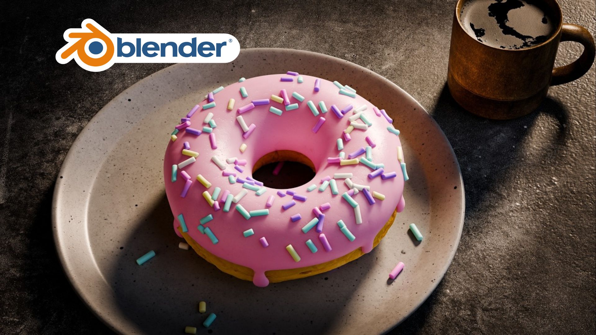 【珍藏级】Blender 5.0最新款甜甜圈新手入门大师课程2026（甜甜圈仙人出品）