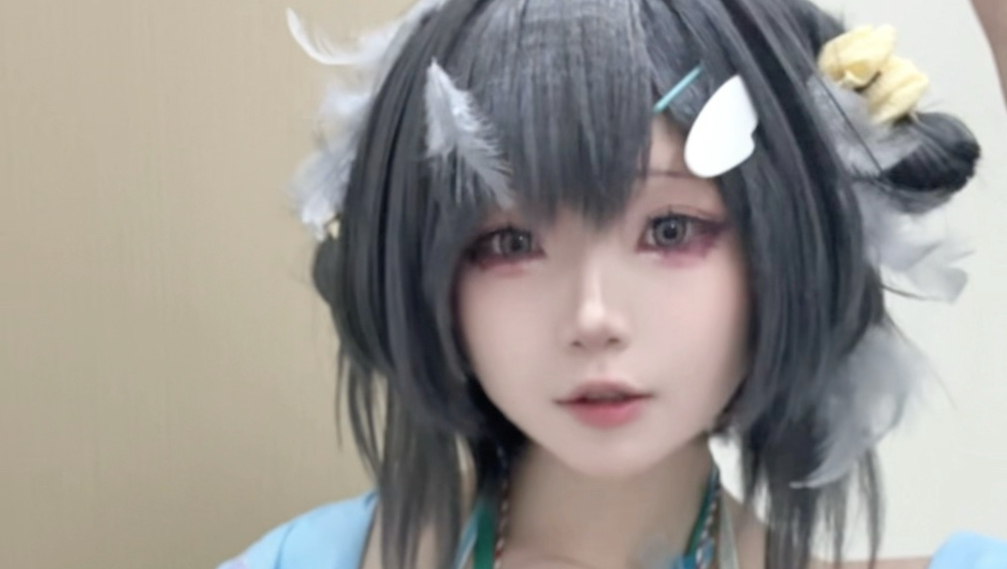 拜托了！【羽毛笔cos】