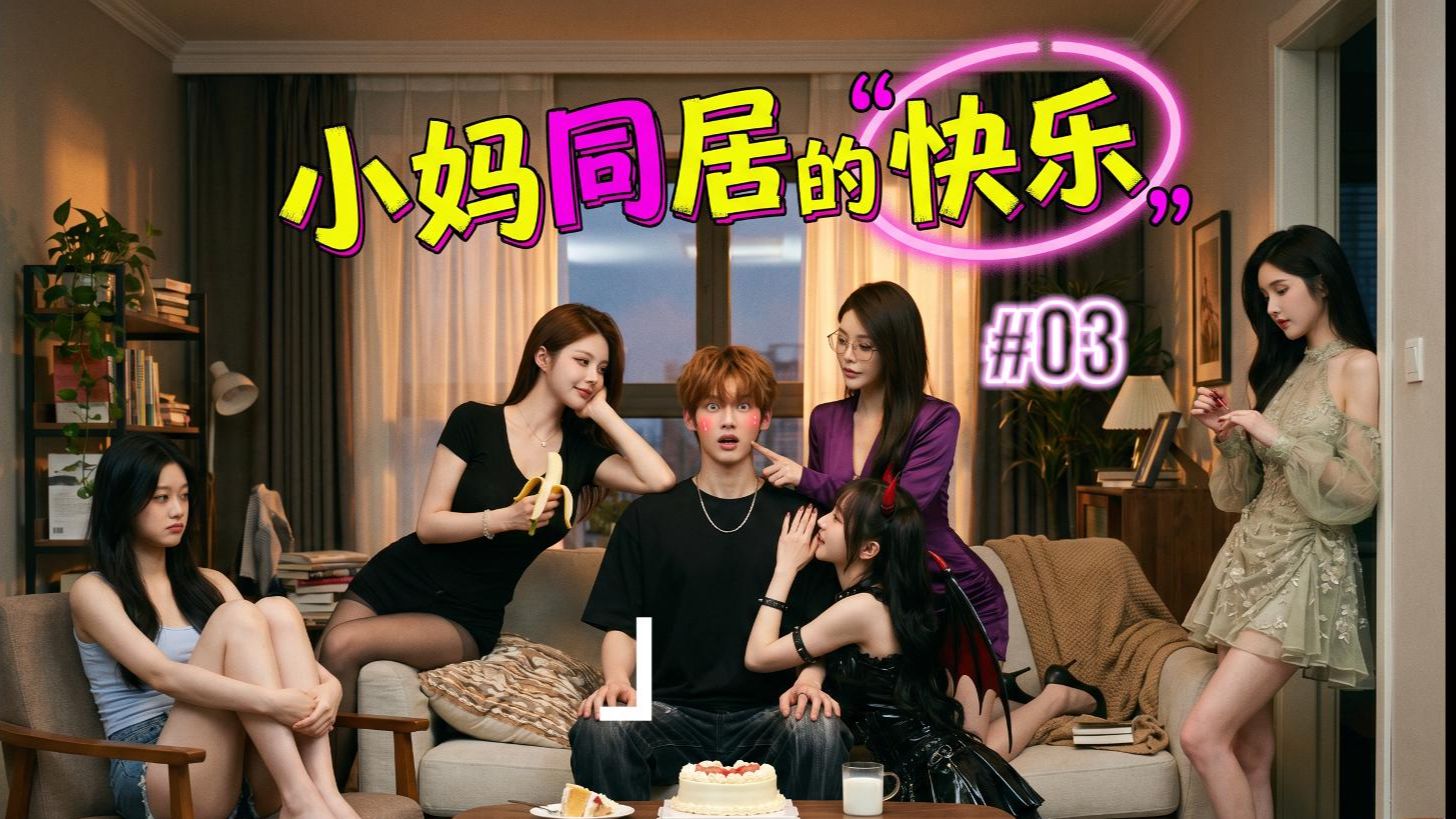 小妈同居的快乐 #03 睡觉一定记得要锁门，因为会偷偷溜进陌生人