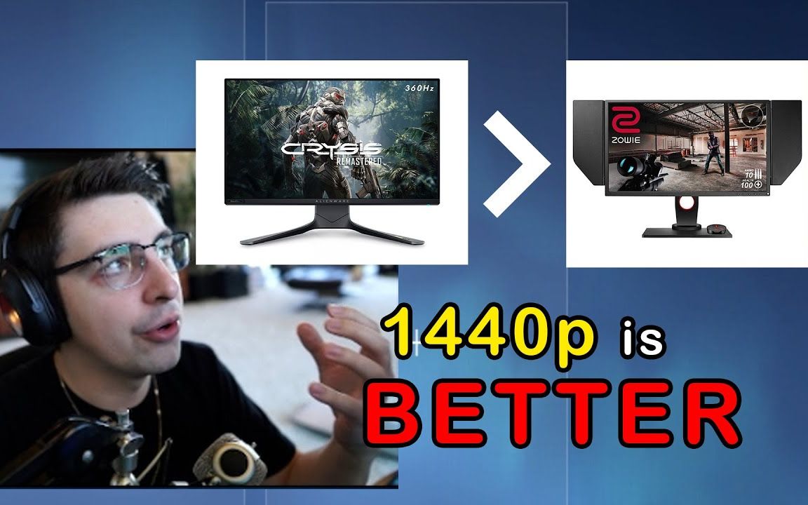 Shroud解释为何他认为2K显示器比1080P更优秀