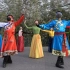 紫竹院广场舞《鸿雁》歌曲好听，两位男老师舞步专业好看
