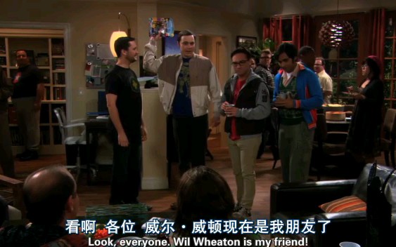 [TBBT]耳朵与威尔ⷮŠ惠顿重归于好;华仔原谅妮妮哔哩哔哩 (゜゜)つロ 干杯~bilibili