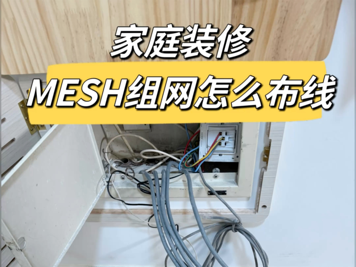 mesh组网方案，超级简单。一看就会！