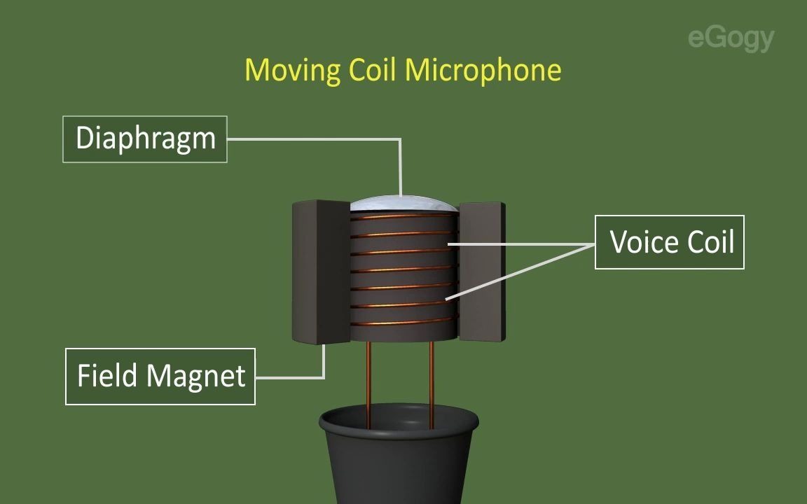 Moving coil Microphone & Loud Speaker_哔哩哔哩_bilibili
