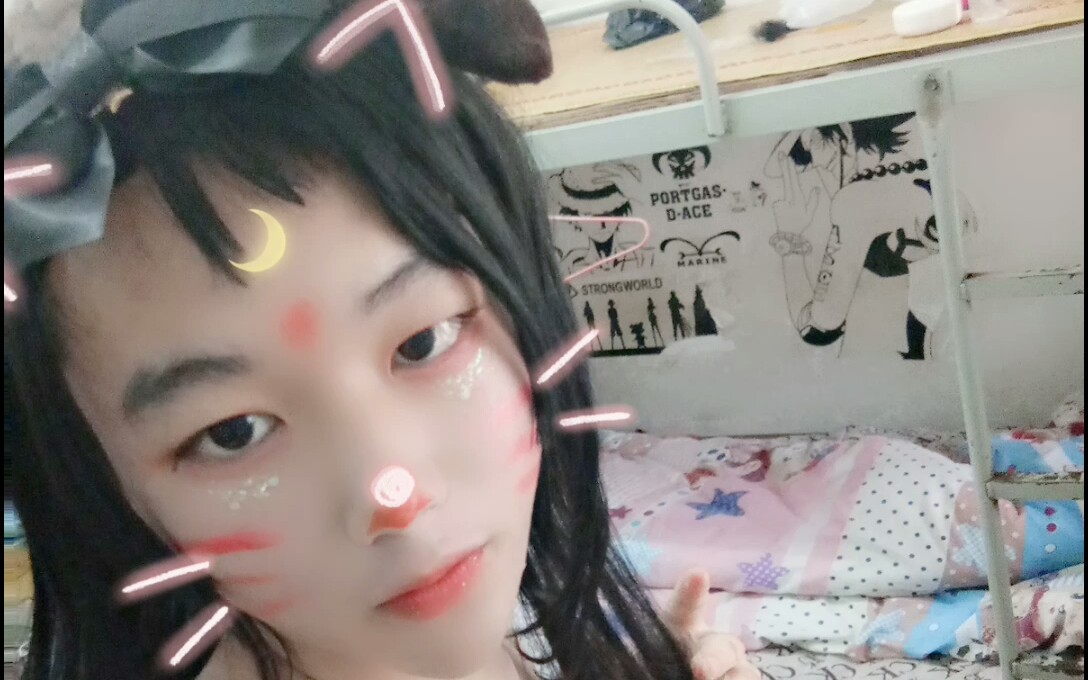 女装大佬在宿舍竟然不穿衣服♂】