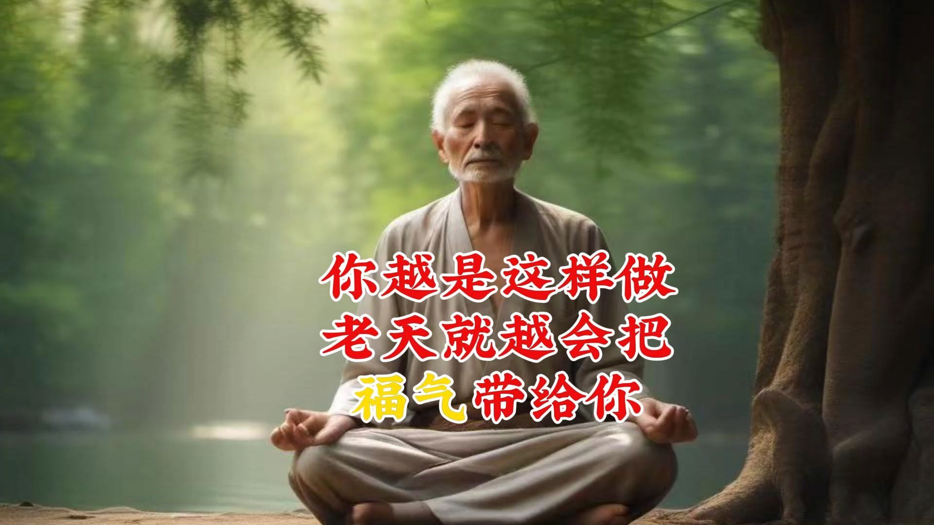 越是这样，老天爷就会给你带来福气支撑你!老天爷为你提供最好的福气，往往集中在这3个方面。