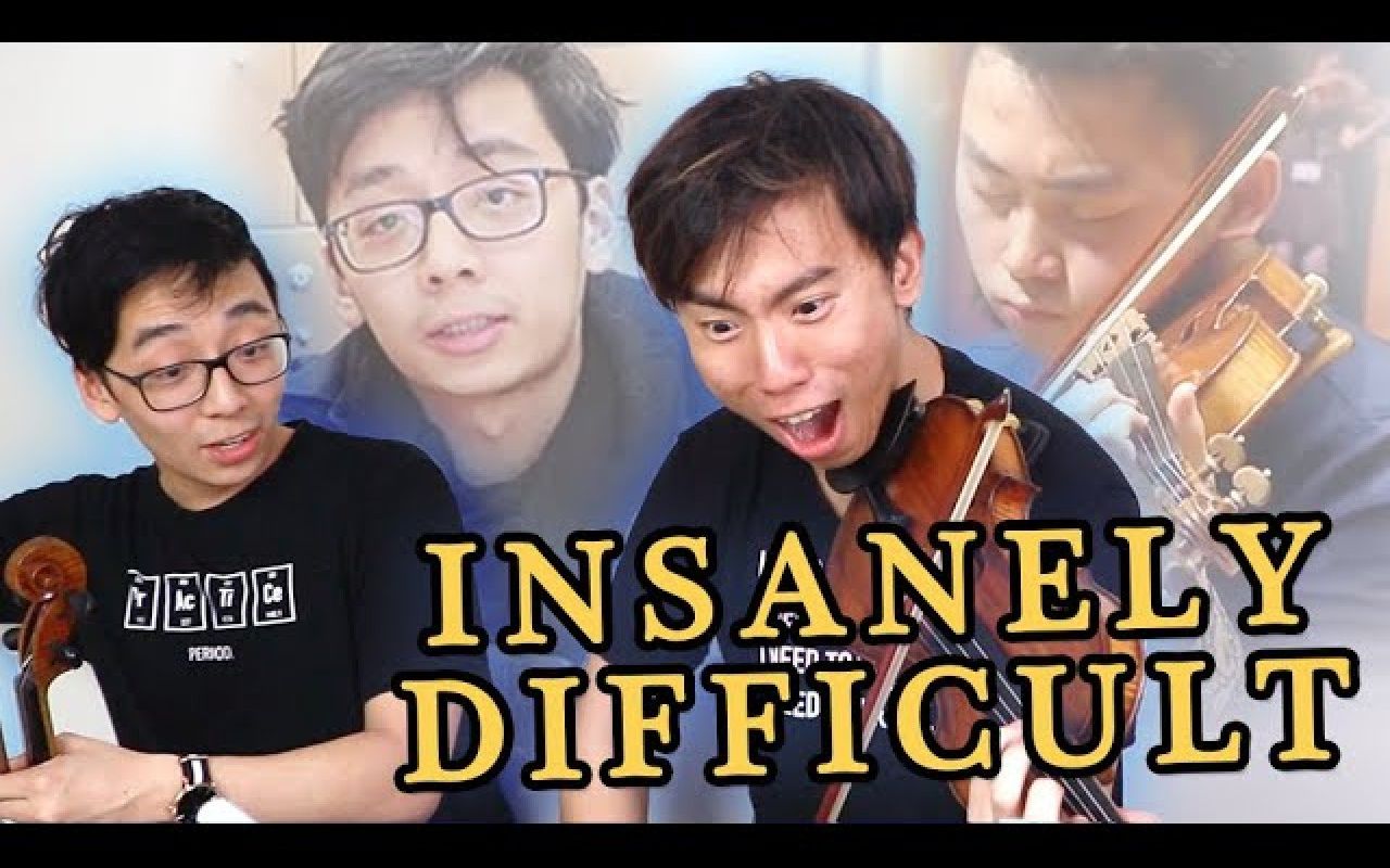 【TwoSetViolin双琴侠】学习史上最难（没有之一）的小提琴作品 | 帕格尼尼心如止水