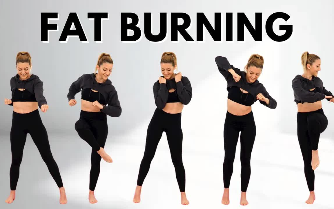 【burpeegirl】35分钟低冲击HIIT+20分钟有氧燃脂_哔哩哔哩 (゜゜)つロ 干杯bilibili