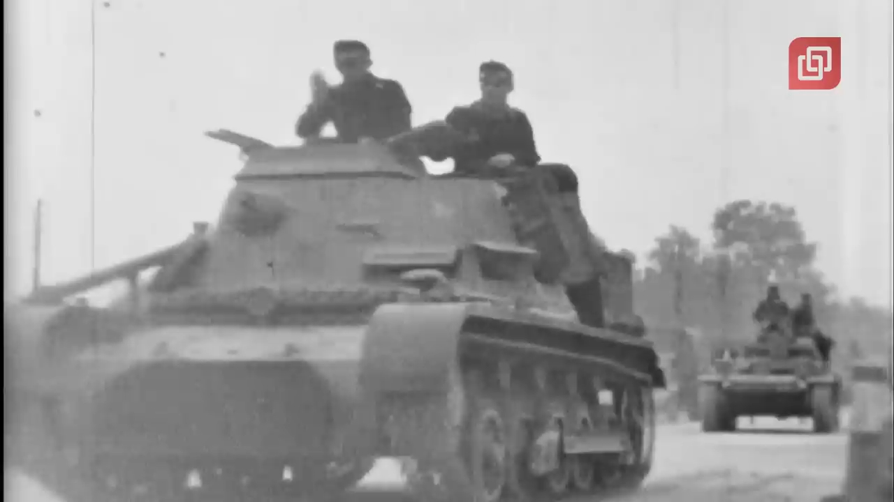 苏军在杜布诺坦克战中的惨败镜头（1941年6月）