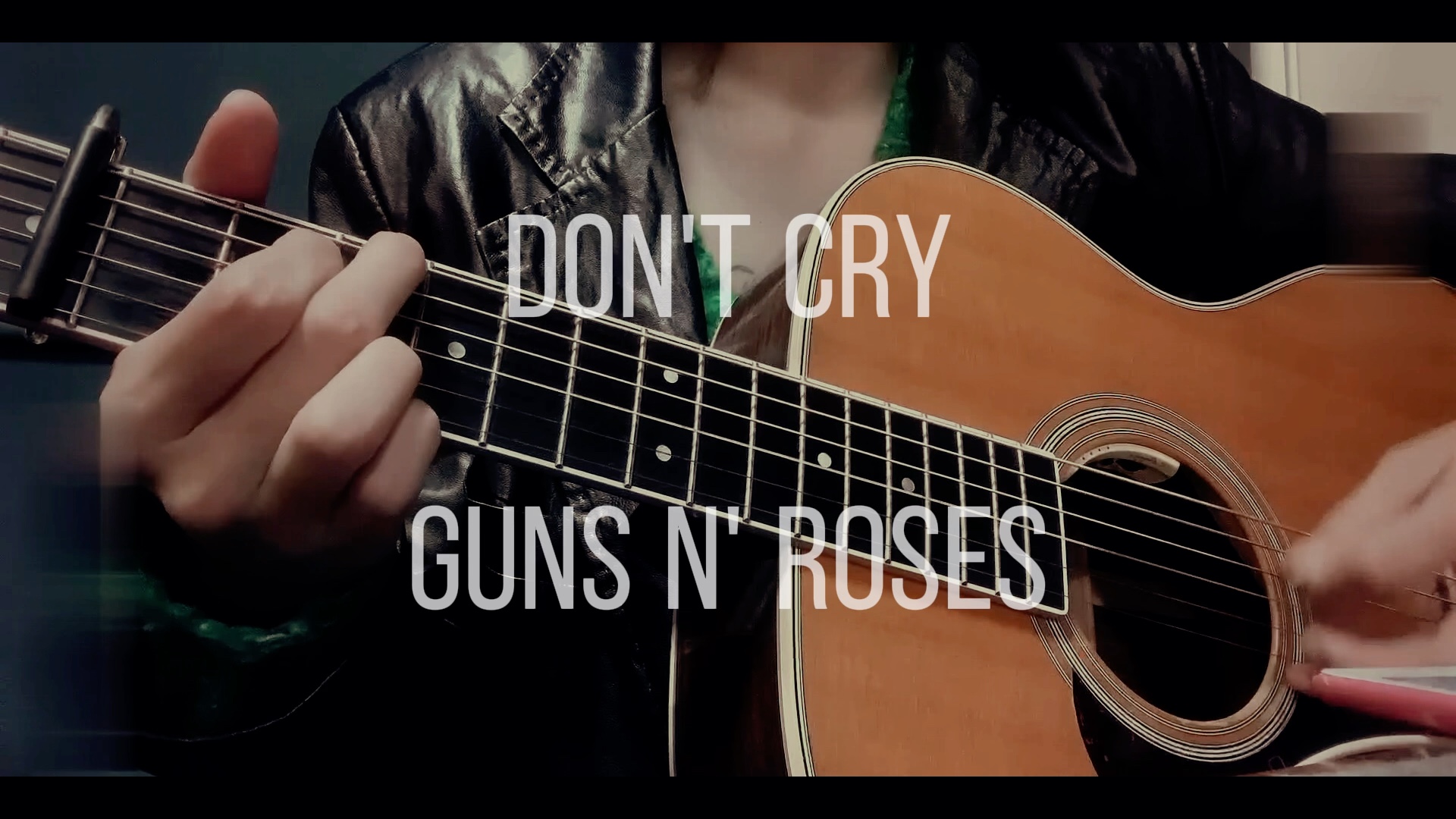 Don't Cry Solo - Guns 'N Roses - Acoustic Guitar Cover tab