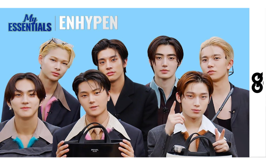 【EN手册中字】230722 [GQ KOREA] My Essentials 体现ENHYPEN七个人喜好的背包ENHYPEN_连接手册