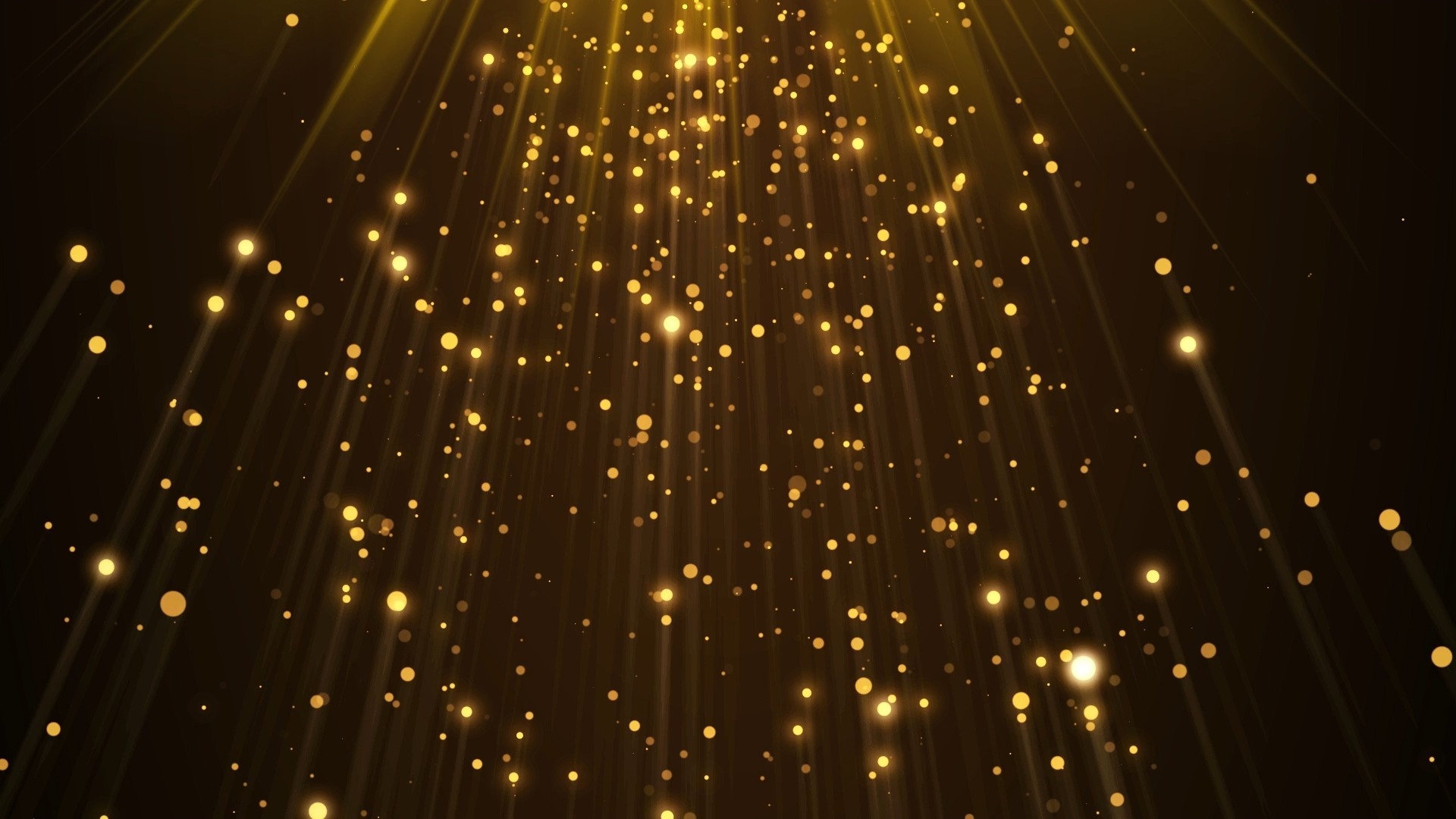 金色粒子雨