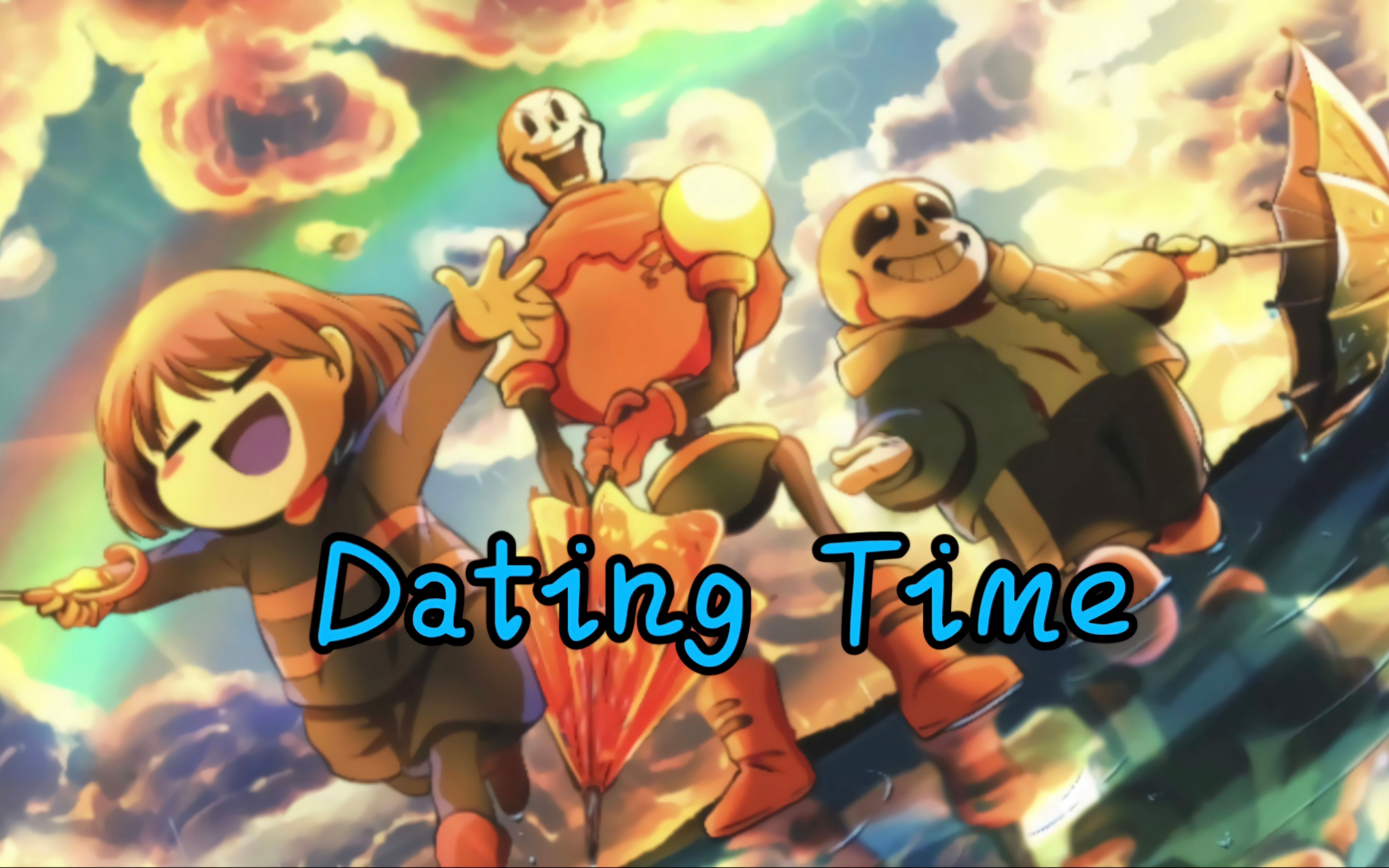 Undertale ☔️ Dating Time 👾 Start→Tense→Fight 💥