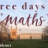 【剑桥数学系】【学霸姐姐vlog】flo中英字幕-在剑桥过三天！数分|概率论|矢量微积分|速来做题！