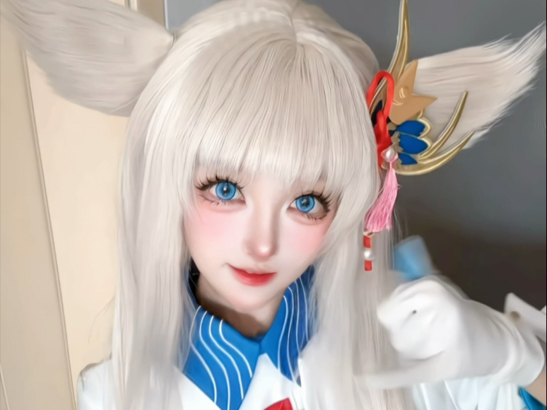 摩西摩西接电话