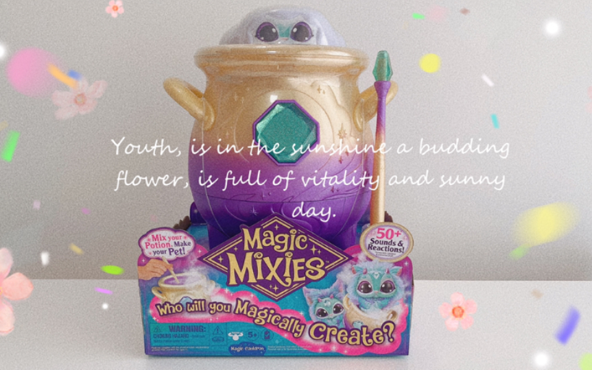 Magic Mixies哈利波特魔法锅玩具，尝试一下做魔法师制造出自己的小宠物，nice。