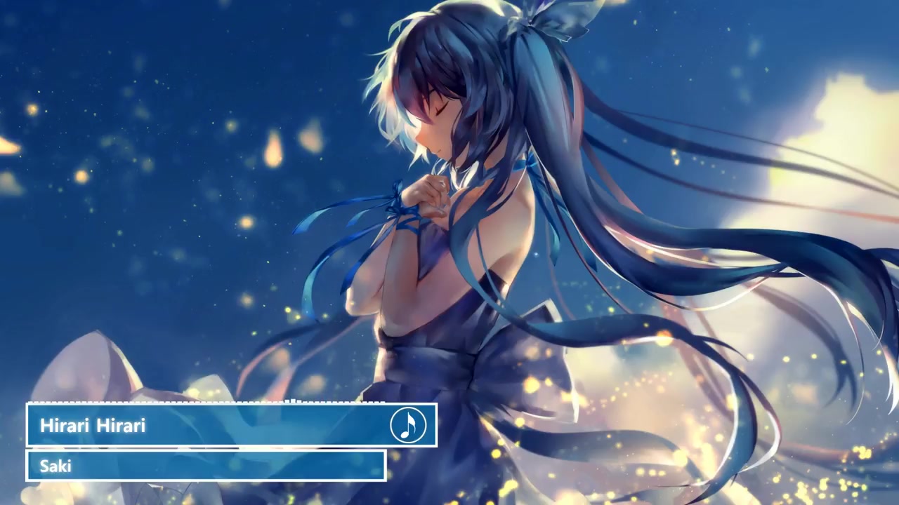 Nightcore - Hirari Hirari 「 Saki 」