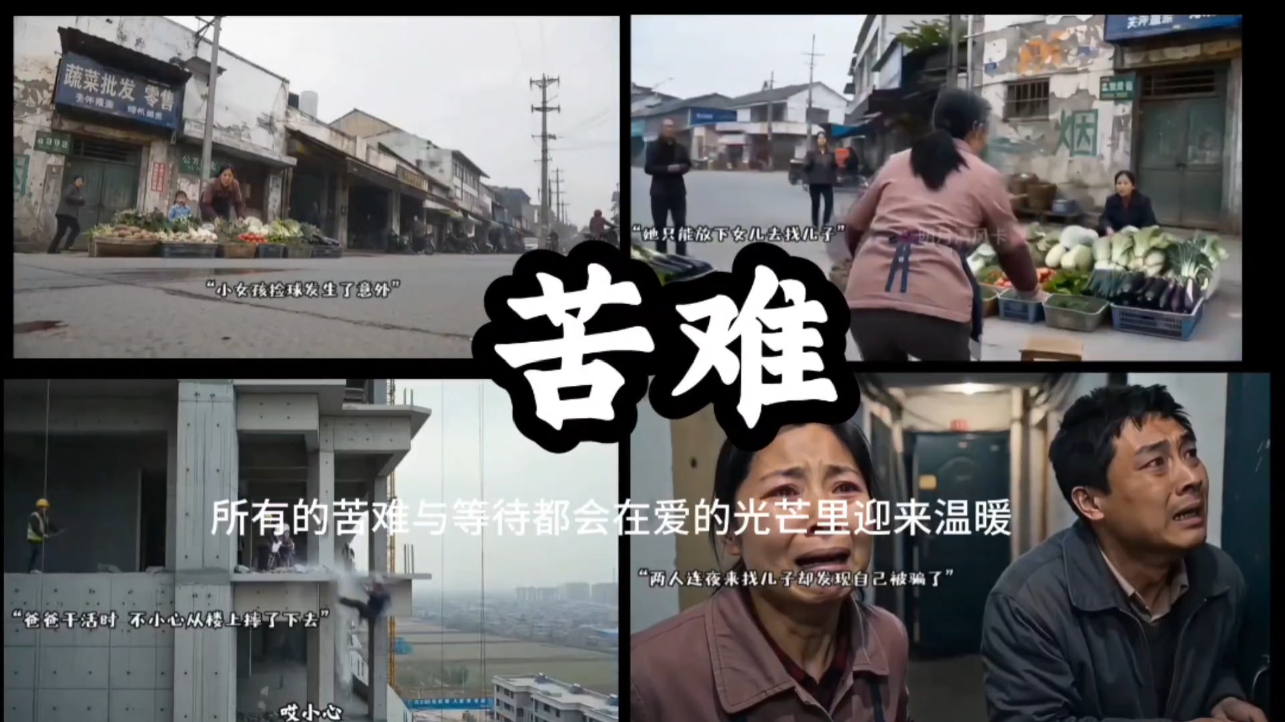 所有的苦难与等待，都会在爱的光芒里迎来温暖