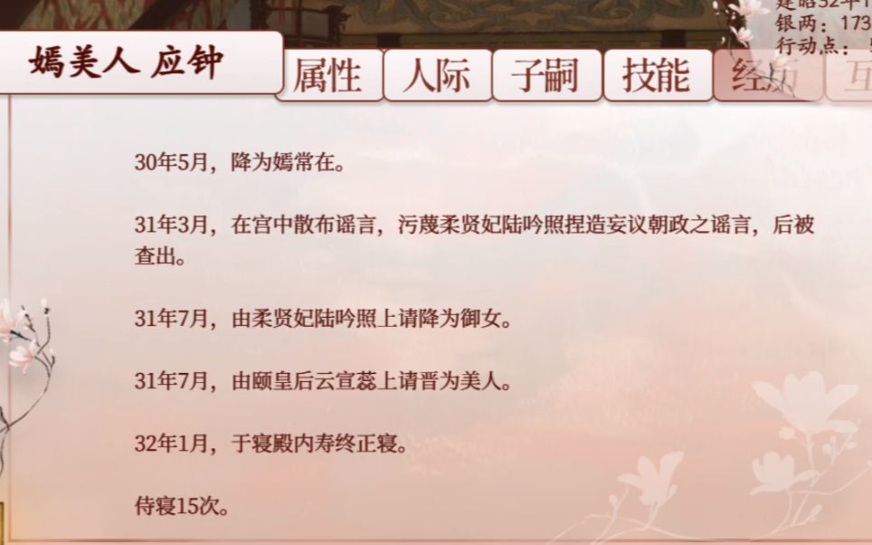 深宫曲应钟妹妹坎坷的一生
