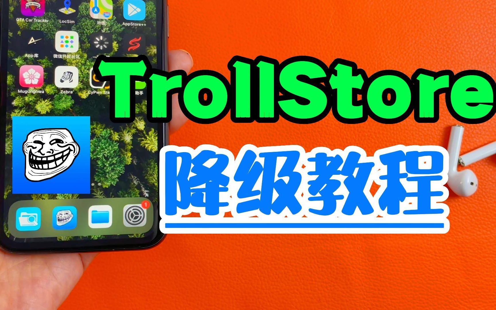 TrollStore巨魔商店详细安装教程以及安装报错解决方法 - 哔哩哔哩