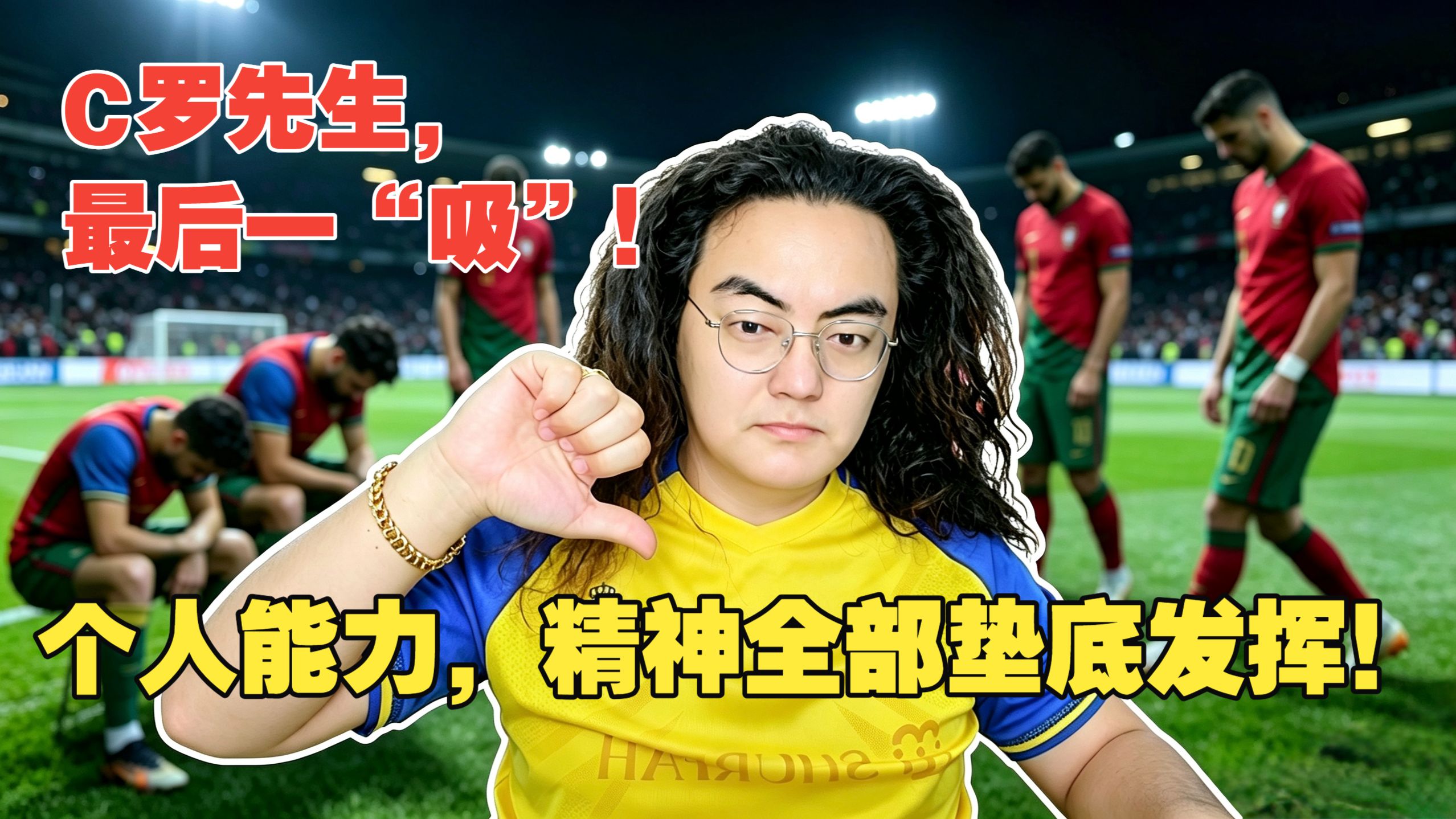 【真解说球】C罗先生最后一舞被淘汰，球队资源吃干抹净，老而不退惹人笑谈！世界杯体系球员、红利球员都会露馅！