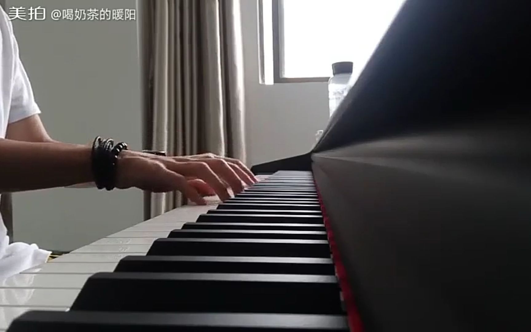 【钢琴】一个人(cover 张艺兴)图片